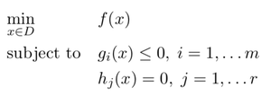 [Fig1] Convex Optimization Problem in standard form [3]